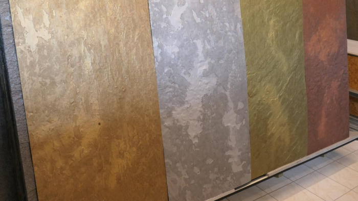 Metallic Plate: Gold-Silver-Brass-Copper